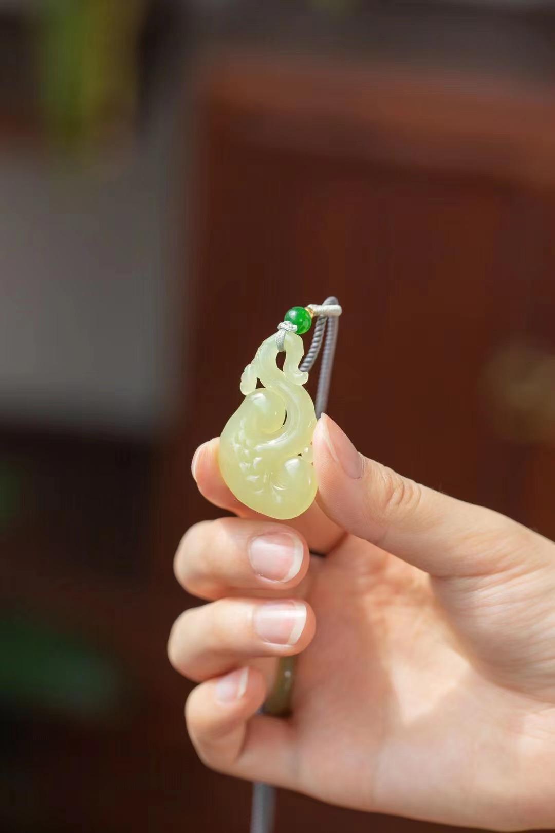 若羌黄口如意锁