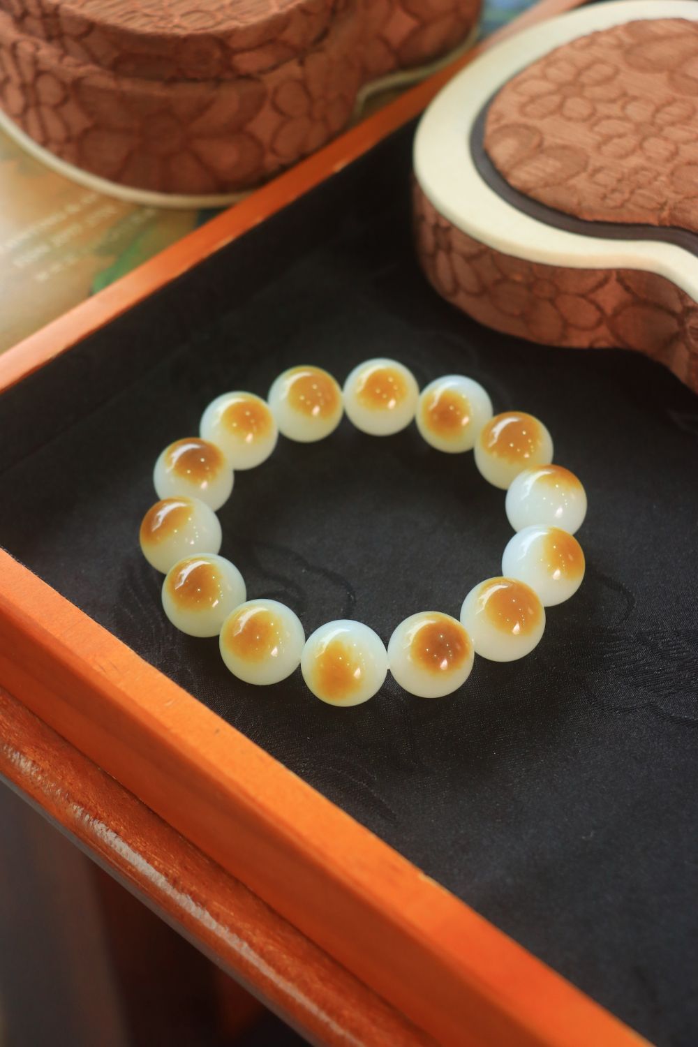 糖白手串