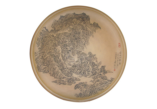 厉上清作品07年陶刻作品之一