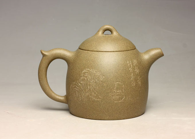 高档宜兴紫砂壶【秦权】 | 紫砂壶名家【袁征军】作品 | 泥料【】 | 紫砂壶收藏 - 紫砂之家官方商城