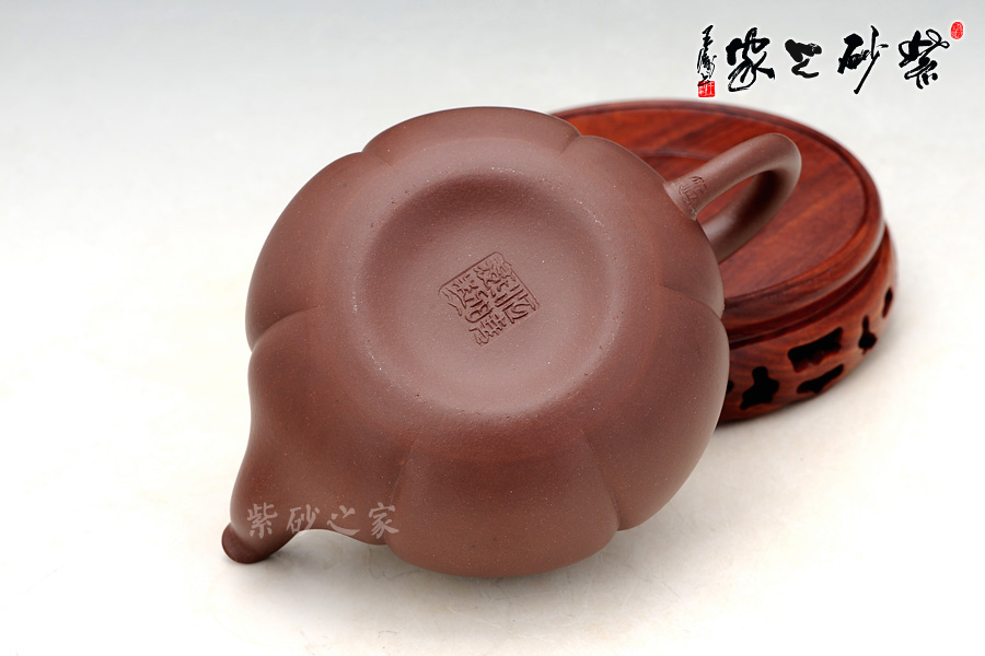 高档宜兴紫砂壶【丰收壶 紫砂壶名家【江晓燕】作品 泥料【原矿