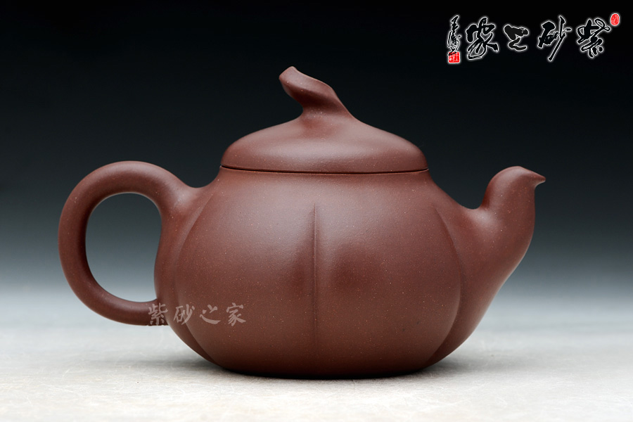 高档宜兴紫砂壶【丰收壶 紫砂壶名家【江晓燕】作品 泥料【原矿