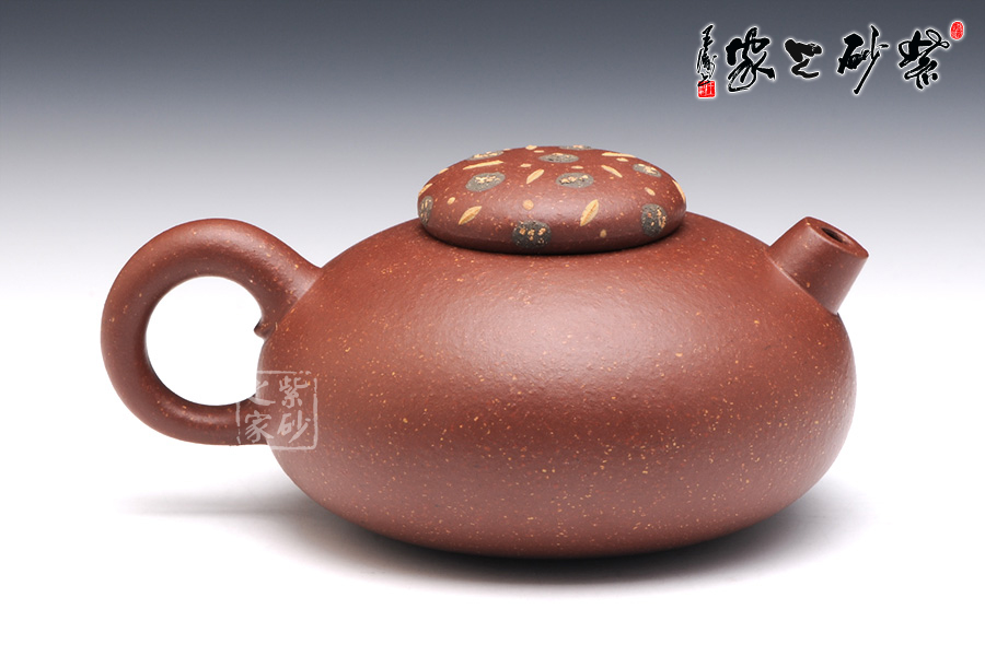 高档宜兴紫砂壶【花雨情壶】 | 紫砂壶名家【顾勤】