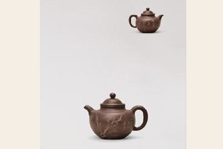 高档作品【掇只壶】|名家邵大亨作品_作品库_紫砂之家