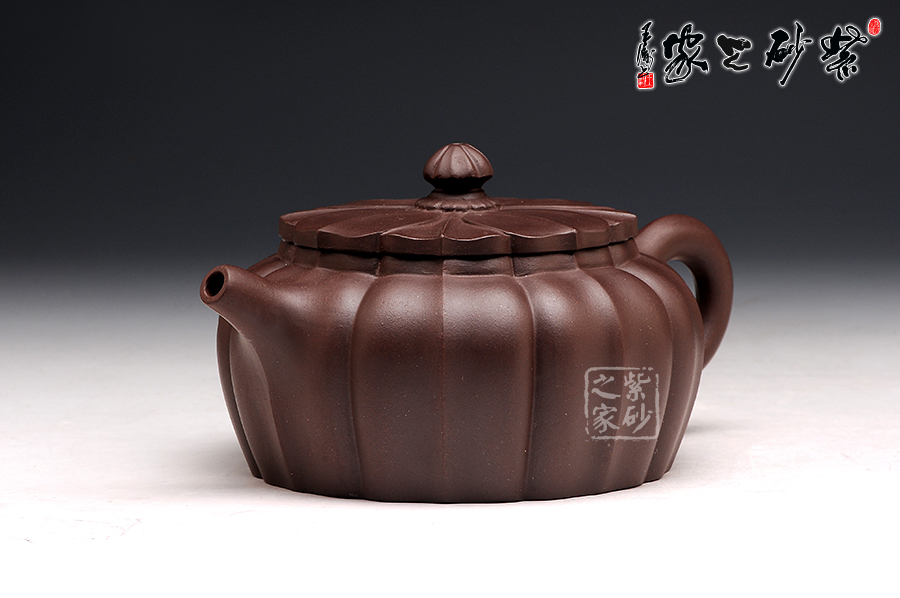 高档作品【筋纹壶(紫泥)】|名家韩培东作品_作品库_之