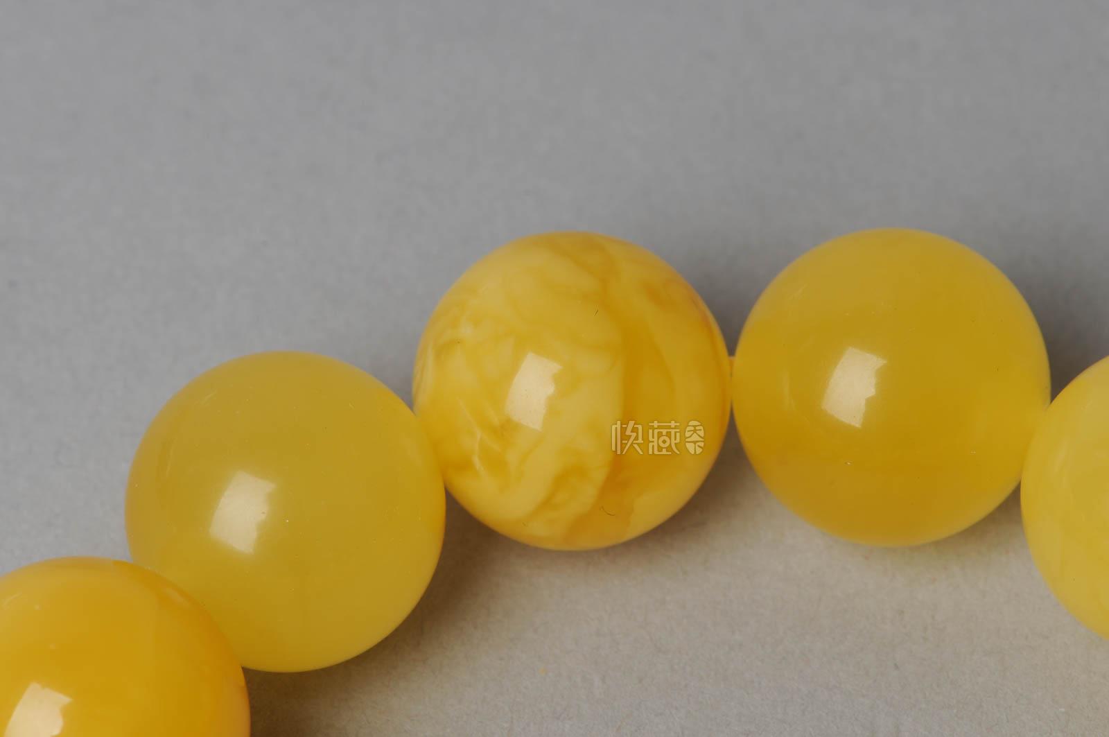 高档宜兴紫砂壶【鸡油黄蜜蜡手串18mm4】 | 紫砂壶名家【】作品 | 泥料【】 | 紫砂壶收藏 - 紫砂之家官方商城