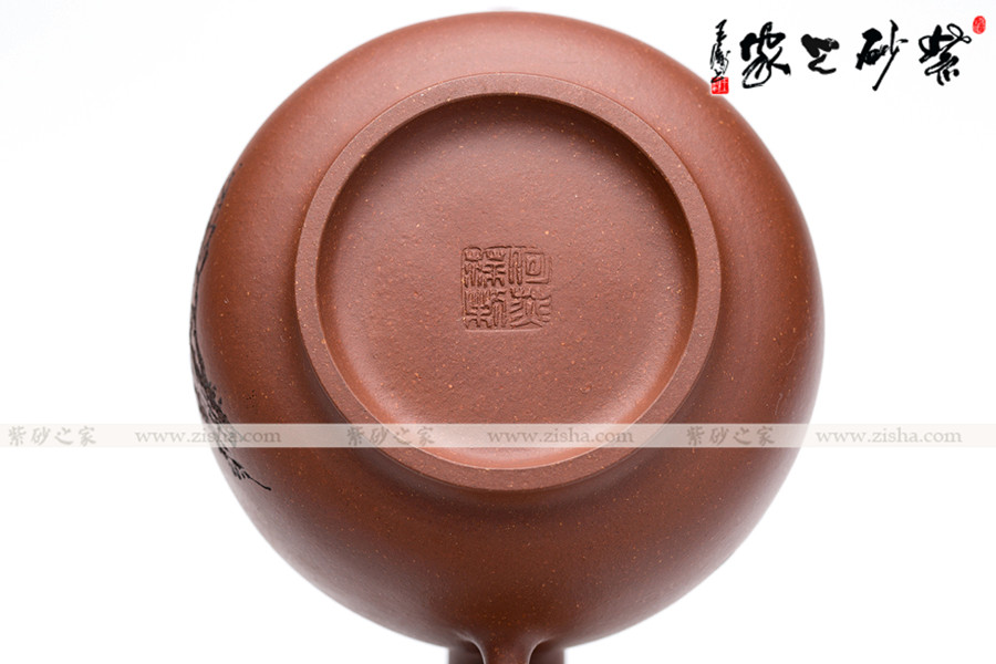 高档宜兴紫砂壶【得福】 | 紫砂壶名家【何燕萍】作品