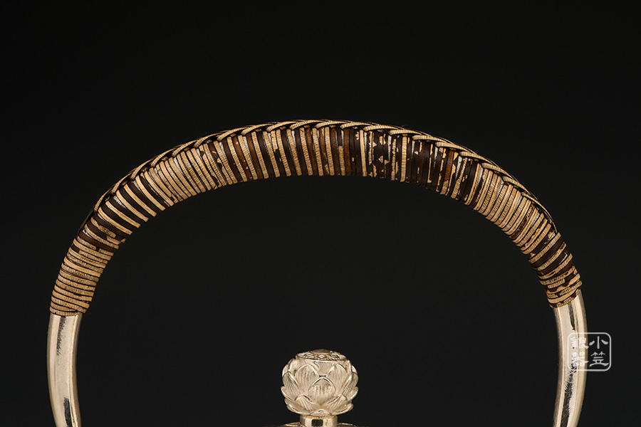 小笠银器布团形锤目纹