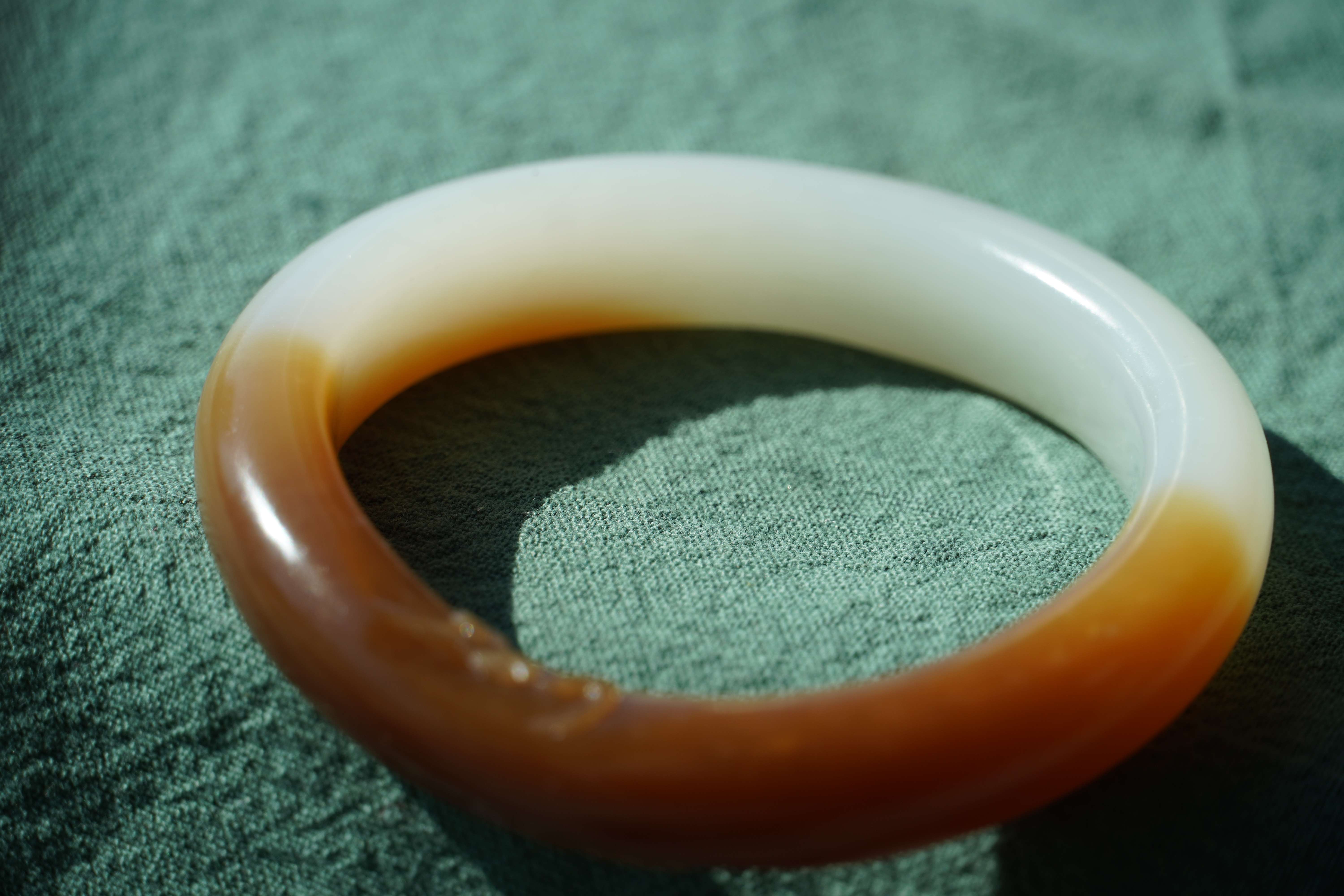 高档作品【且末糖白手镯】|名家苏工作品_作品库_紫砂之家