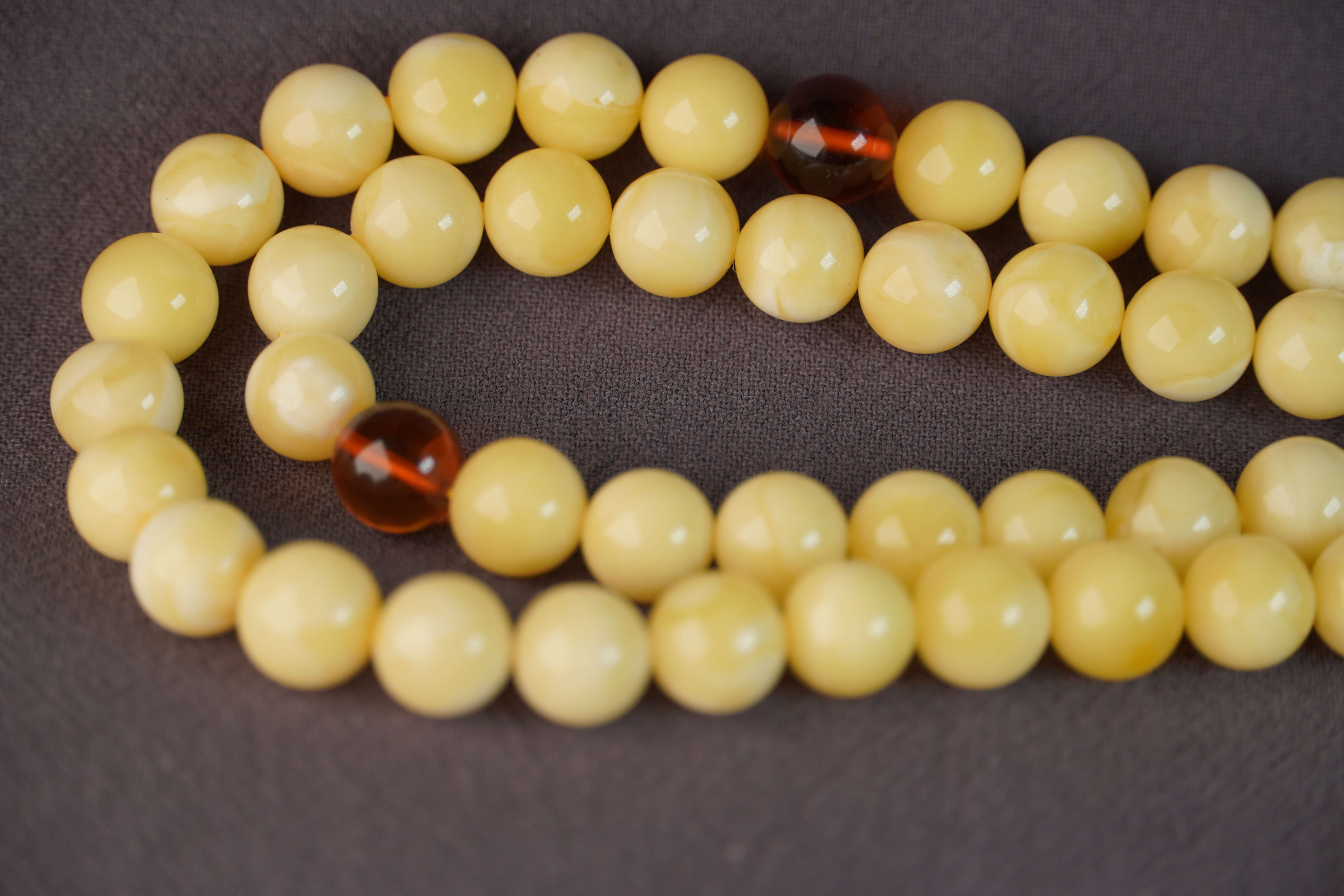 高档作品【蜜蜡白花108串】|名家蜜蜡作品_作品库_紫砂之家