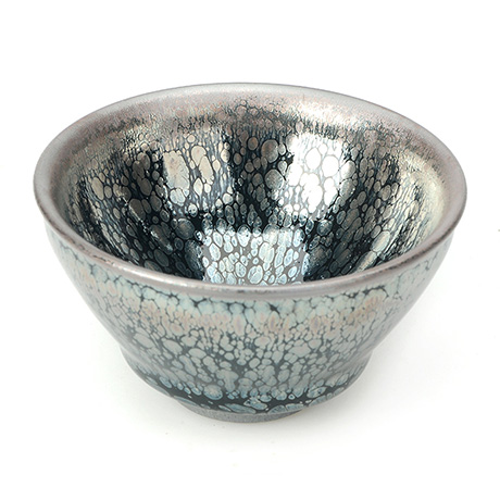 银油滴束口尊杯