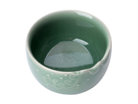 潮汐青瓷杯