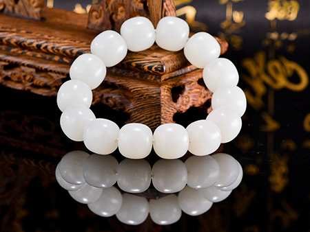 白玉手串