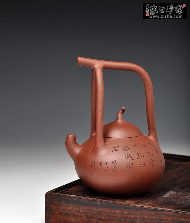 高档作品【瓢提梁】|名家顾小英作品_作品库_紫砂之家