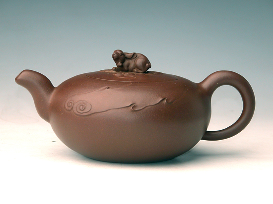 高档作品【平步青云】|名家高建中作品_作品库_紫砂之家