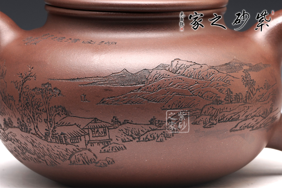 悠泉壶陈宏林刻绘