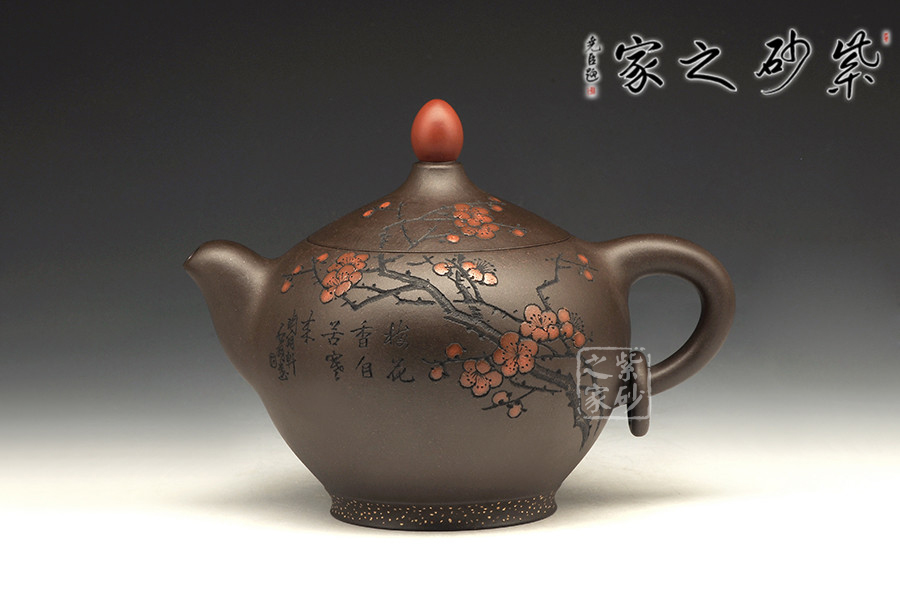 高档作品【鸿运当头】|名家沈汉生作品_作品库_紫砂之家