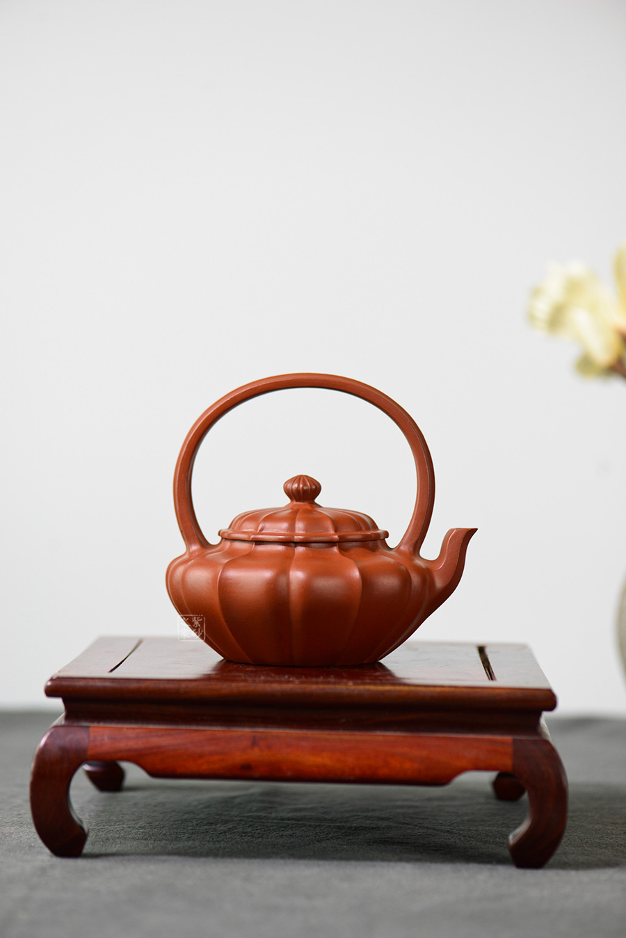 高档作品【筋纹书扁提梁】|名家邹旭敏作品_作品库_紫砂之家