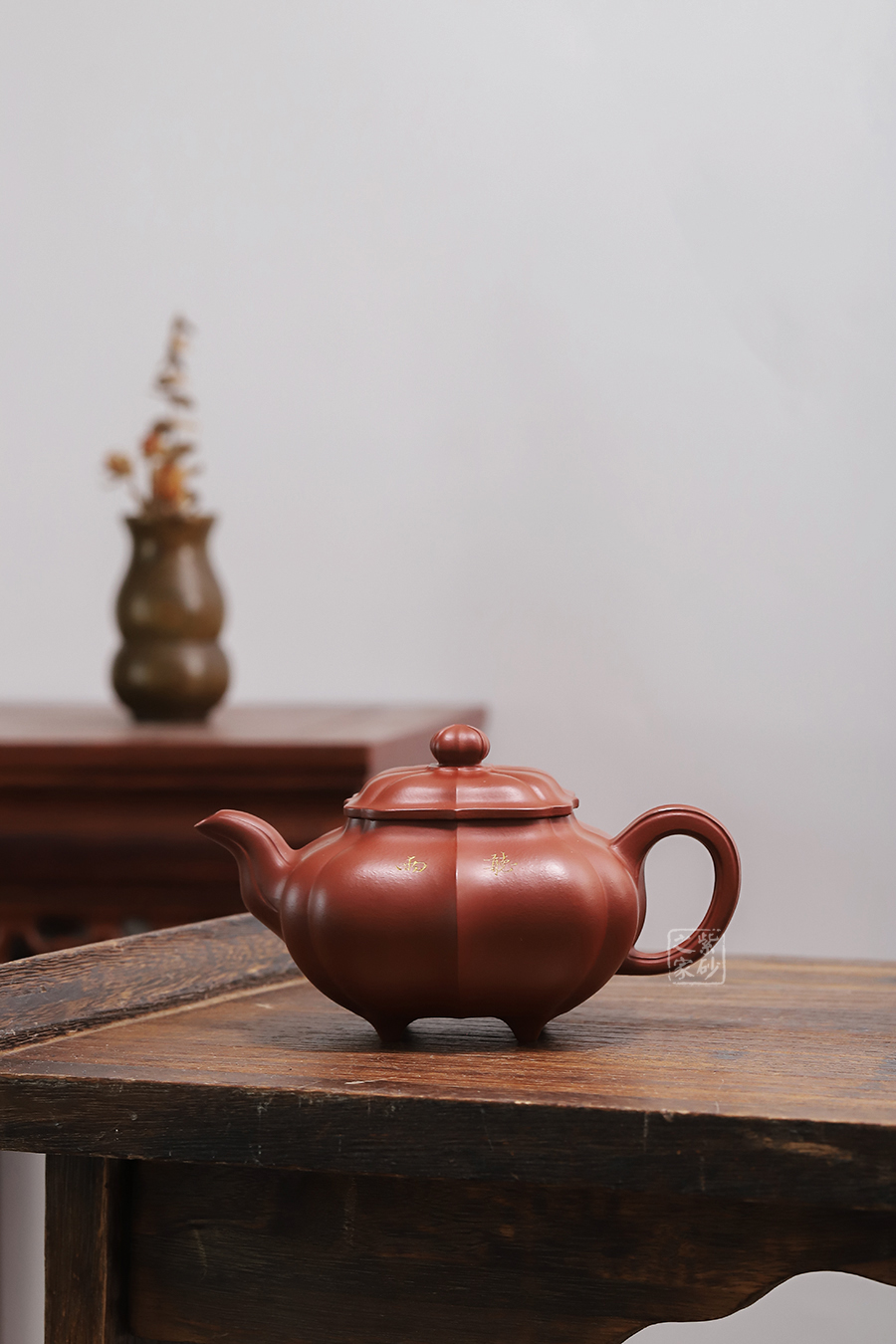 四方筋纹传炉-陈顺娣 -大唐铁壶