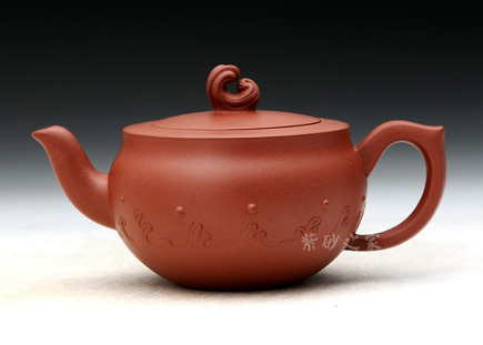 高档作品【水浪壶】|名家朱建伟作品_作品库_紫砂之家