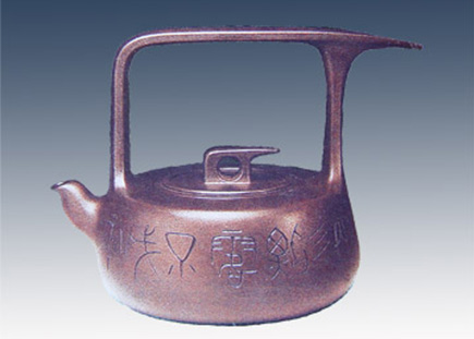 提梁璧壶