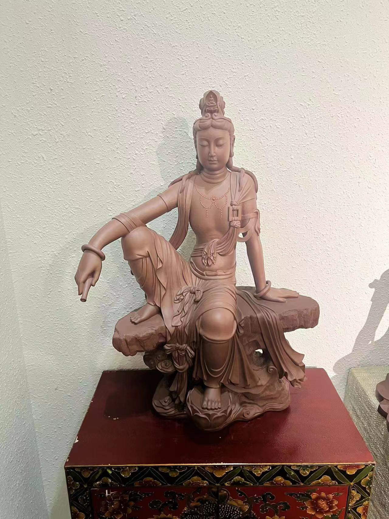 高档作品【自在观音】|名家王潇笠作品_作品库_紫砂之家