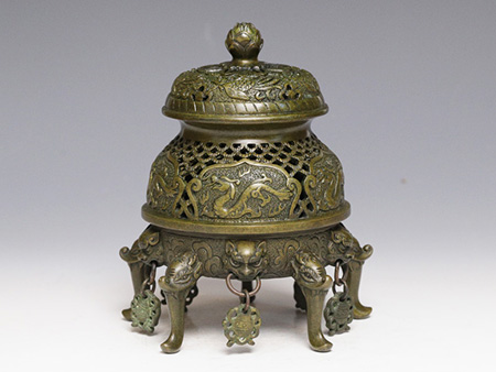 錾刻帝王熏炉