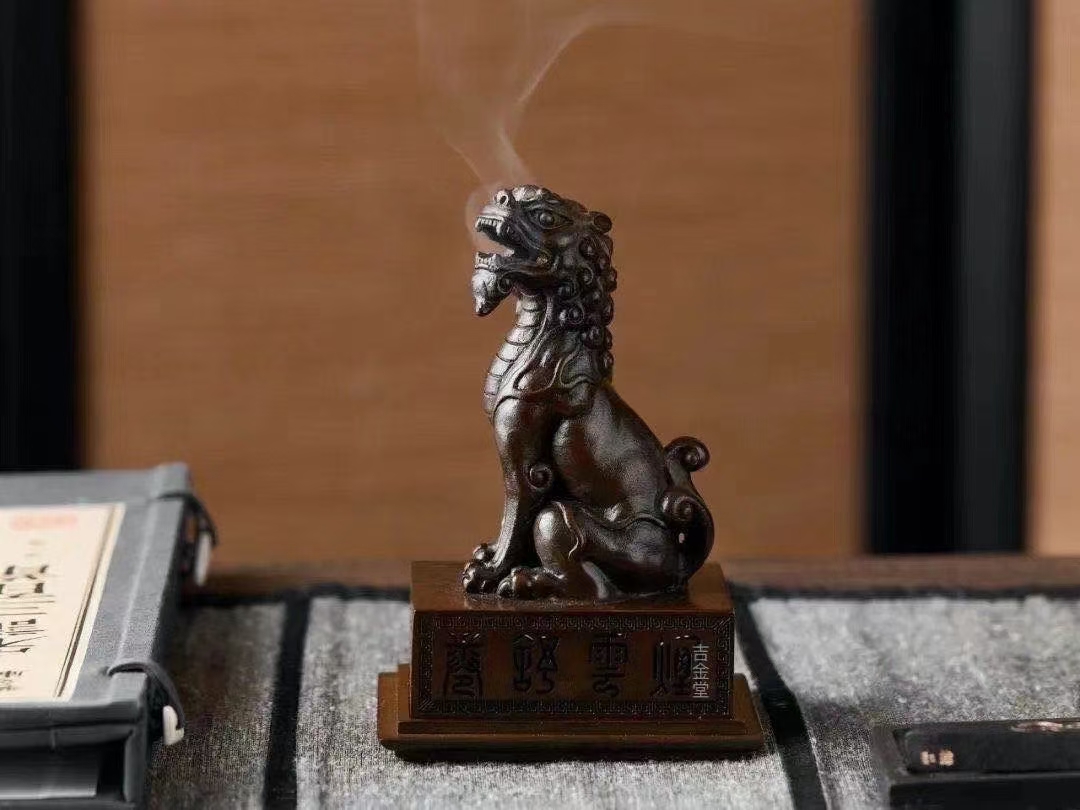 尺长狮子和金猊（单个