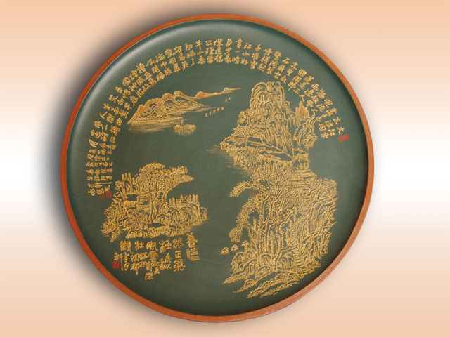 作品库 作品详情 清刻山水挂盘 作品描述 清刻山水挂盘 艺人简历