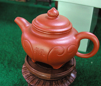 高档作品【如意壶】|名家吴同芬作品_作品库_紫砂之家