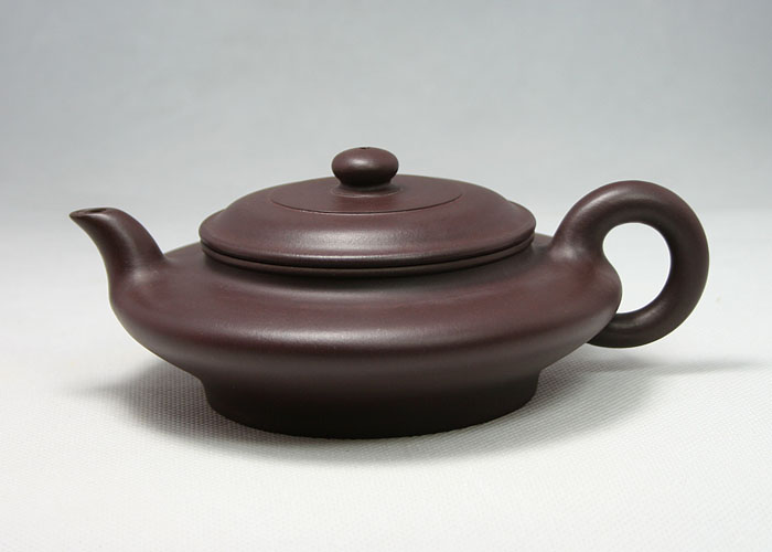 高档作品【虚扁】|名家卜晓兰作品_作品库_紫砂之家