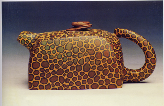 高档作品【金钱豹】|名家葛军作品_作品库_紫砂之家