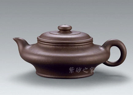 高档作品【虚扁壶】|名家李昌鸿作品_作品库_紫砂之家