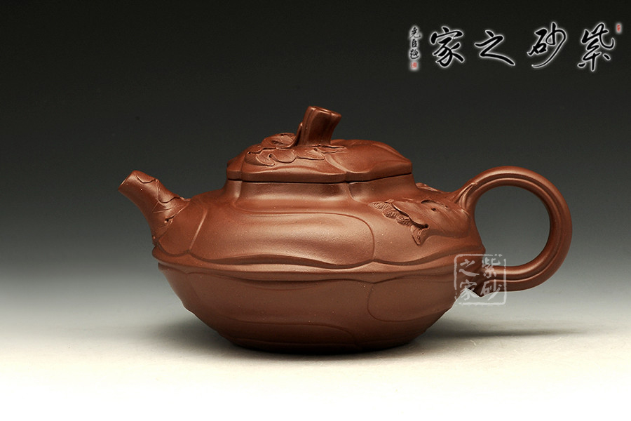 高档作品【风卷葵】|名家施建忠作品_作品库_紫砂之家