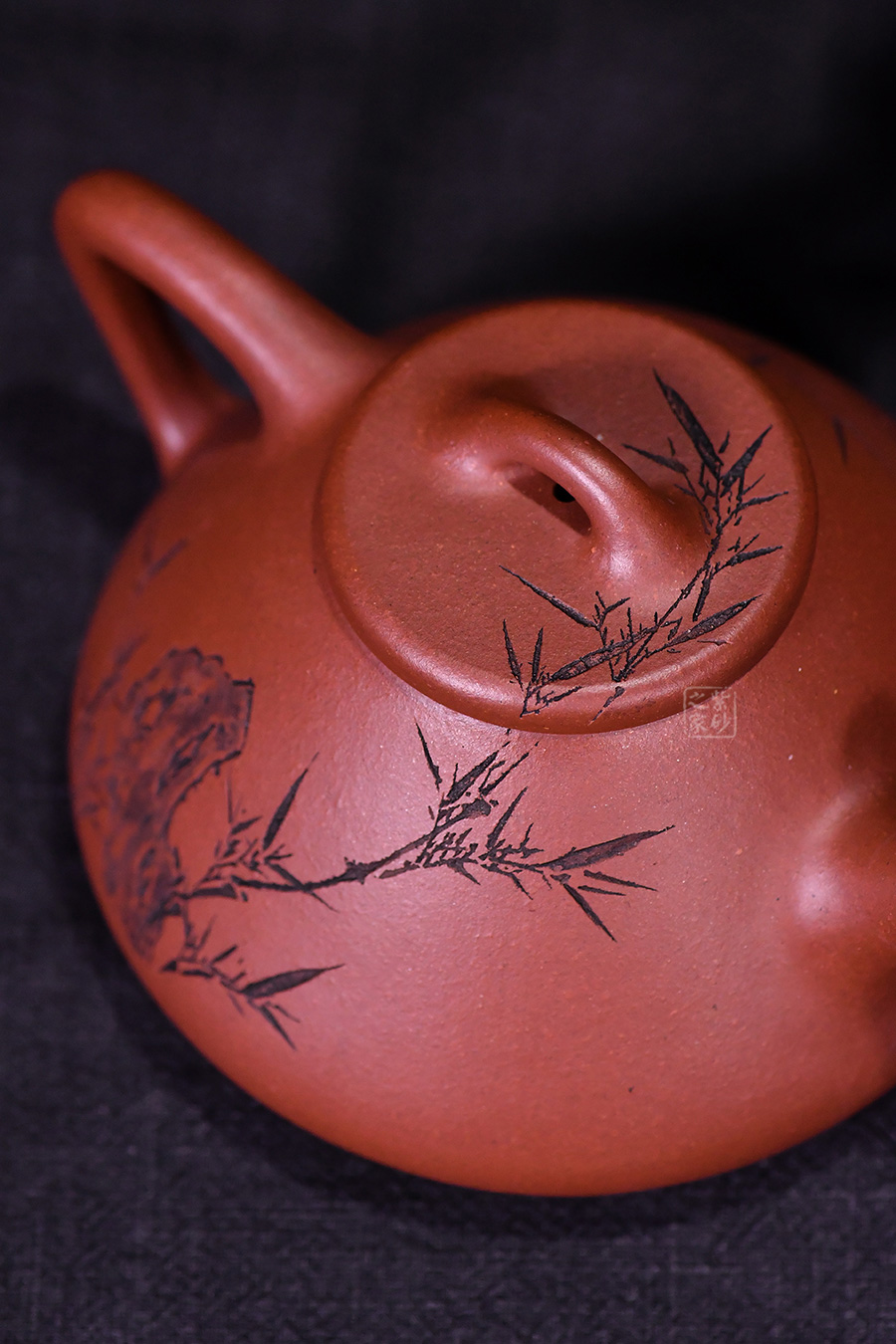 子冶石瓢陈宏林刻绘竹