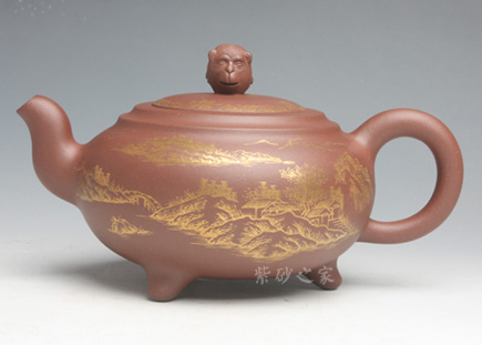 高档作品【高瞻远瞩】|名家顾建军作品_作品库_紫砂之家