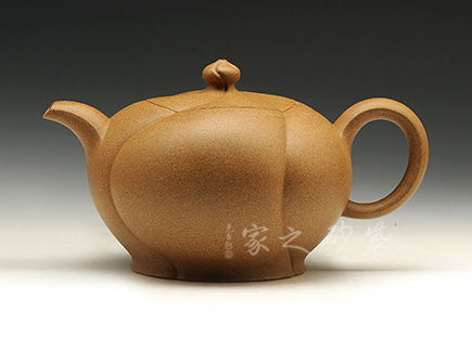 拍品当代高建芳制紫泥南瓜壶|紫砂拍卖频道—紫砂之家