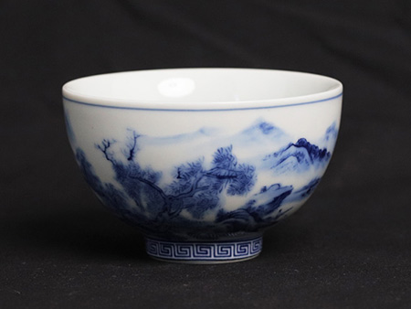 仿古山水207#杯