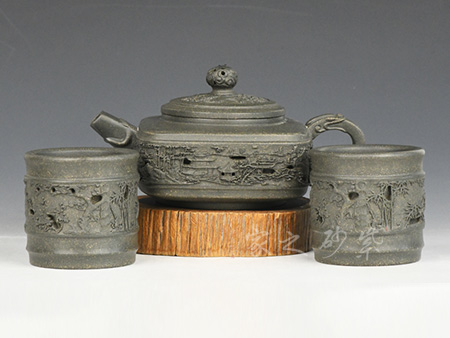 镂空江南烟雨套组