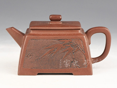 四方坦然（刻竹子）