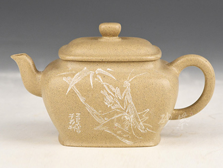 四方玉露（刻竹）