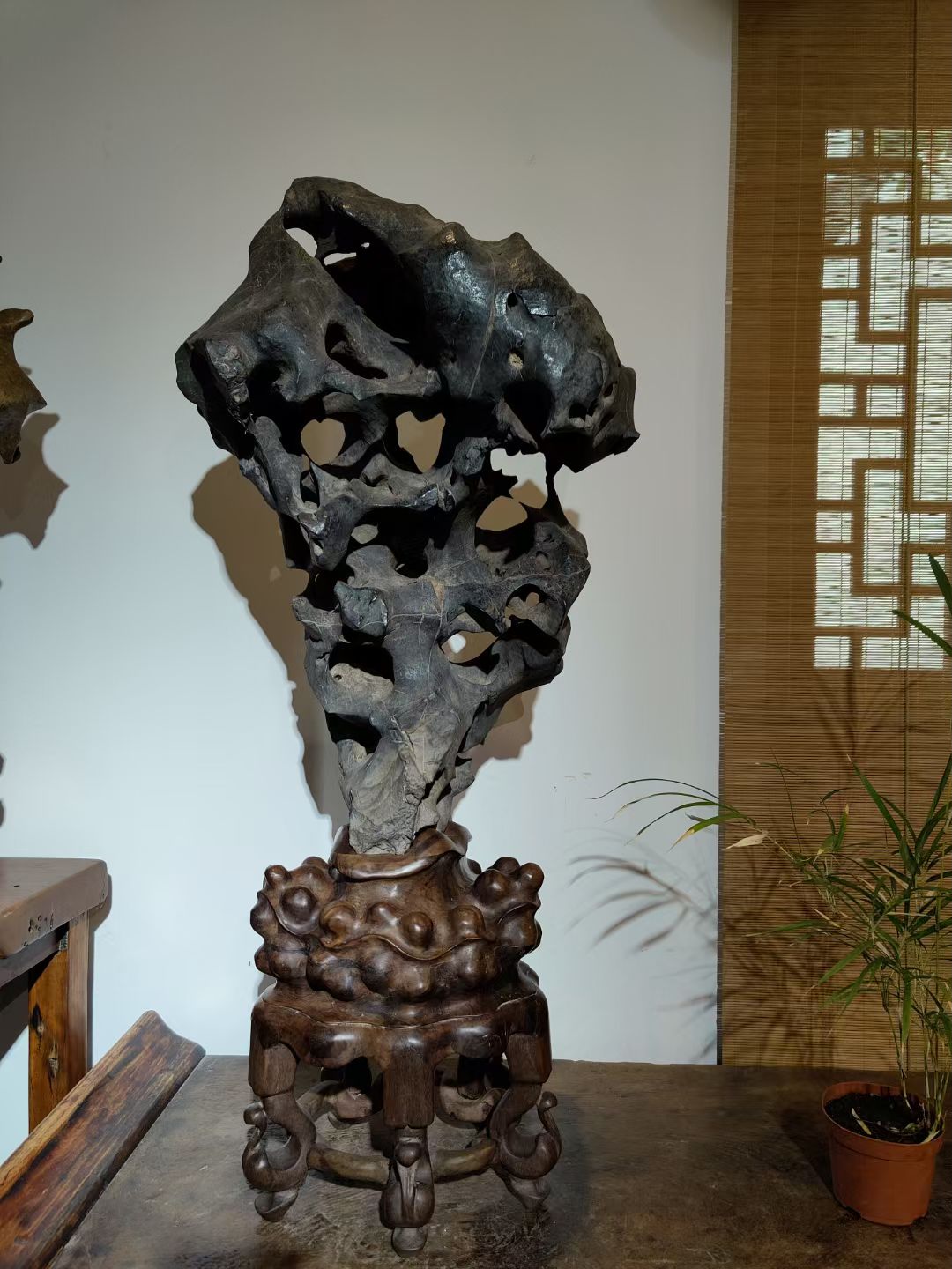 太湖石47×25×96CM