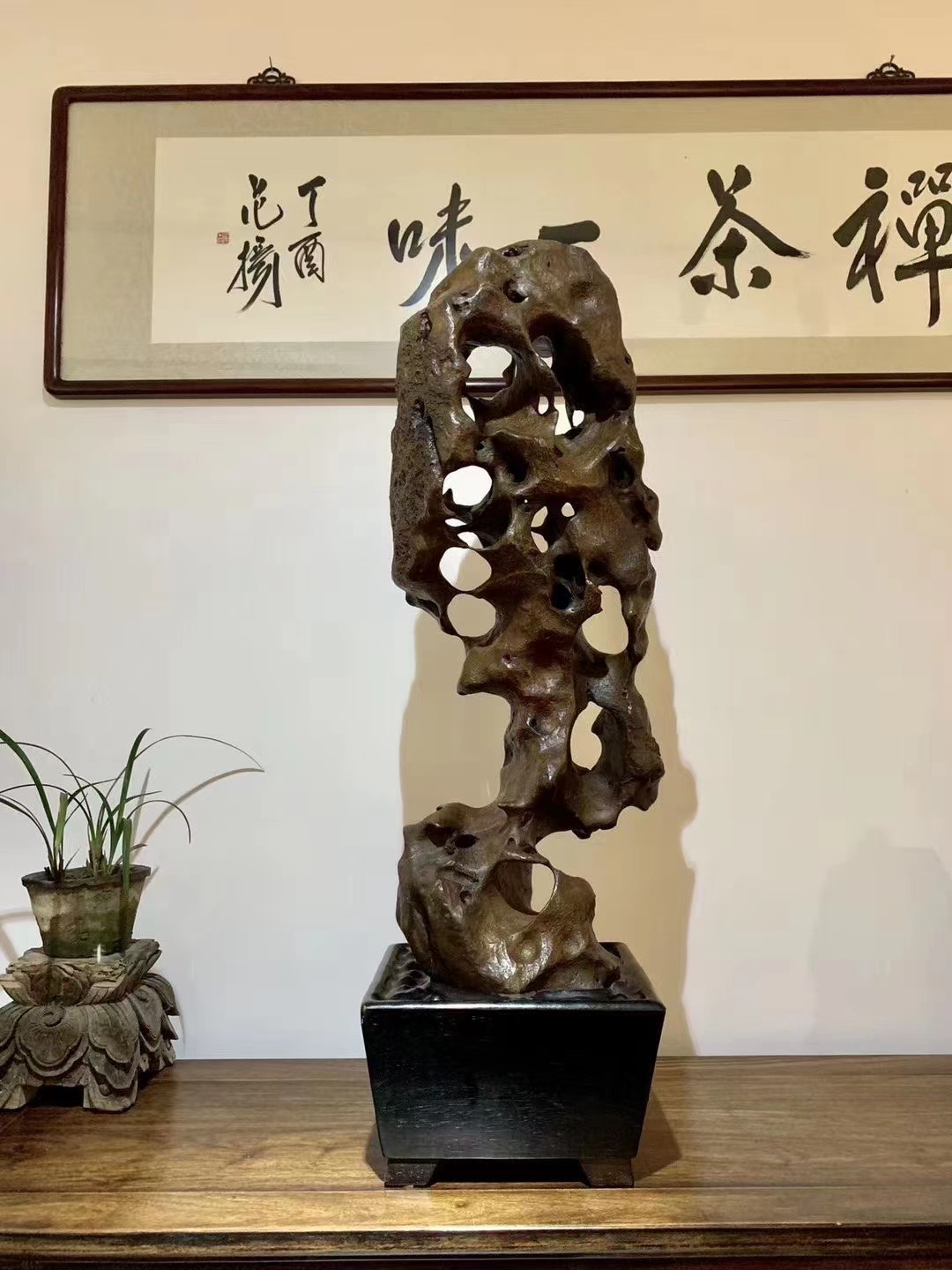 太湖石高112宽38