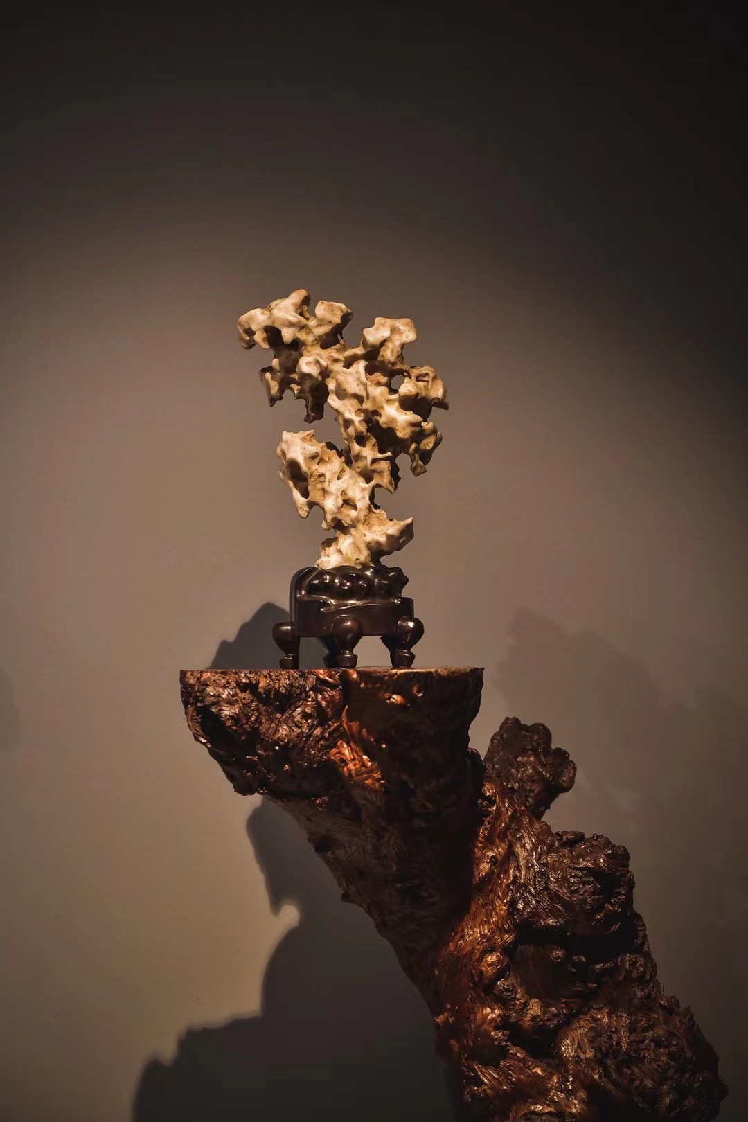 福建太湖石专家详情》林明局查看ta的作品 》艺人简介尺寸:36*18*cm