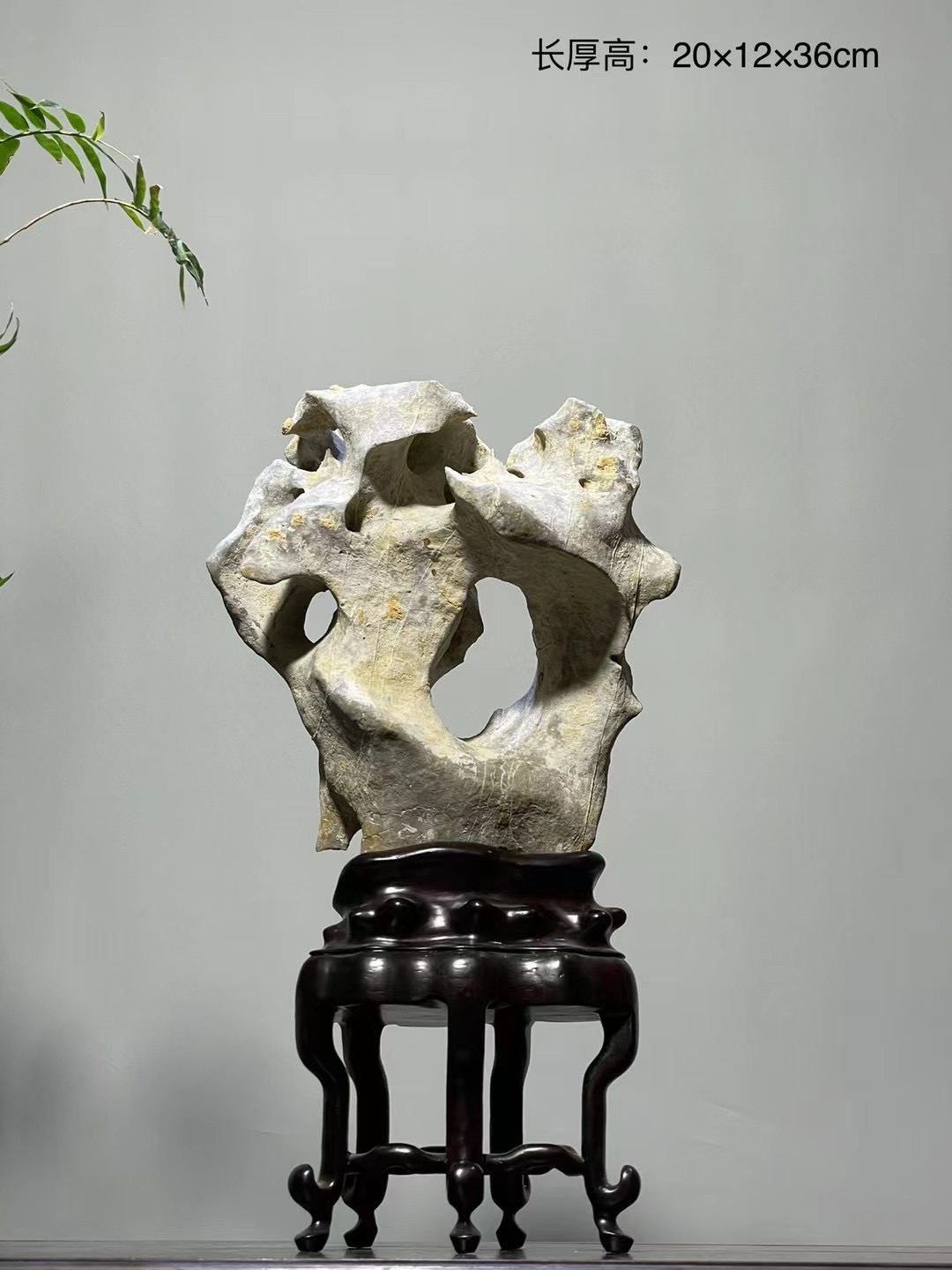 太湖石20×12×36cm