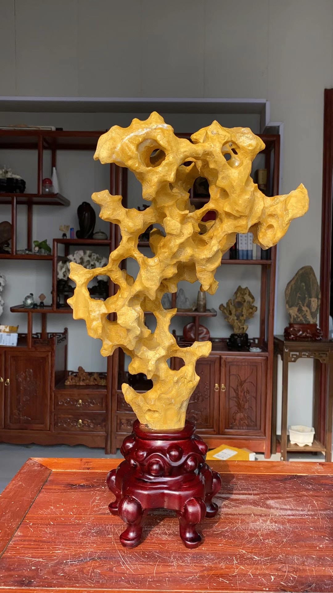 太湖石51×30×15厘米