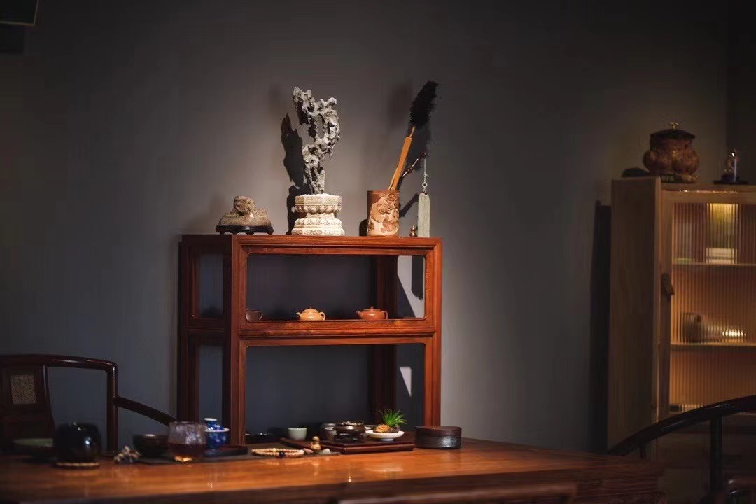 太湖石46cm  石13*13*40cm