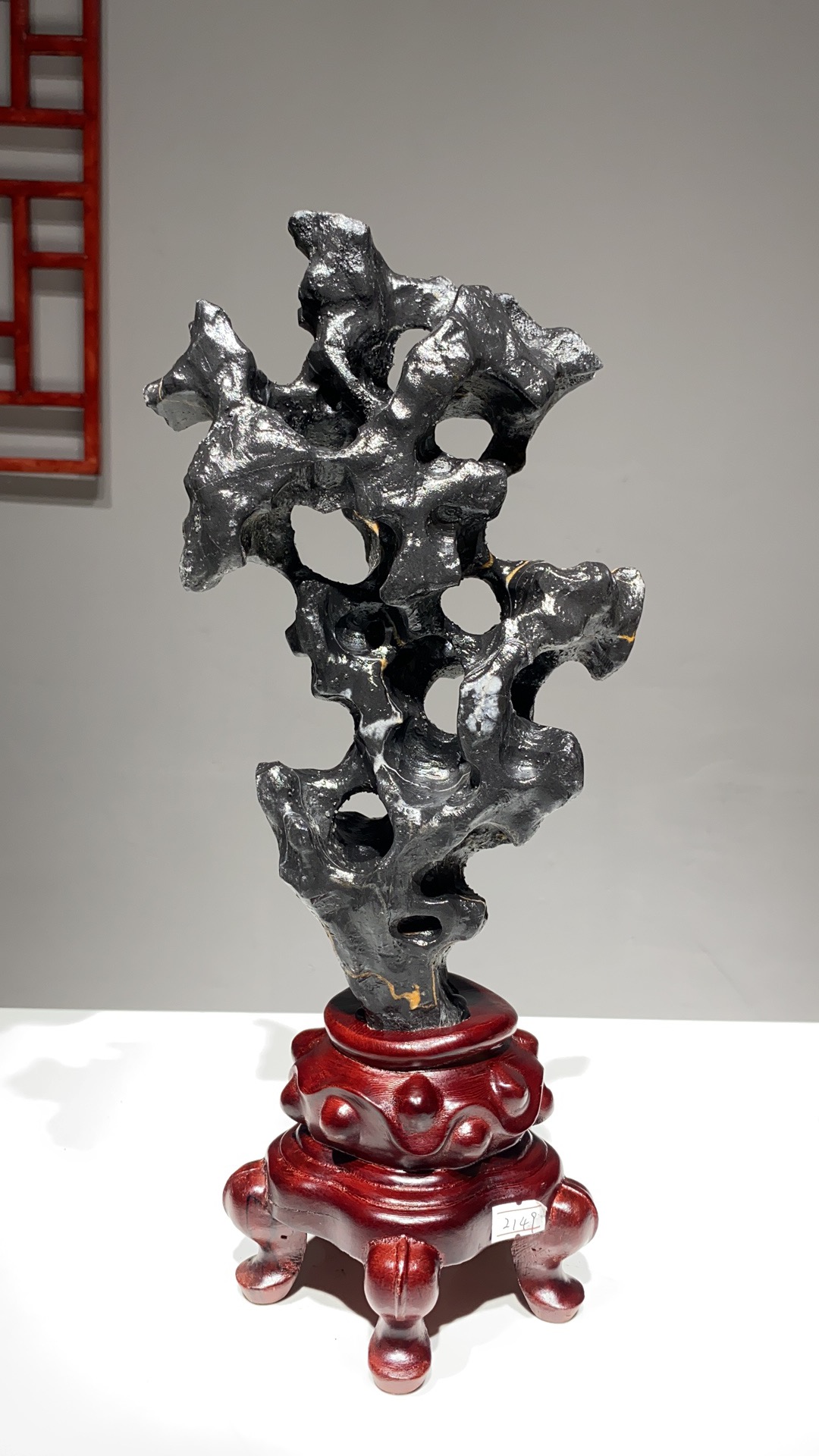 太湖石38×16×9厘米