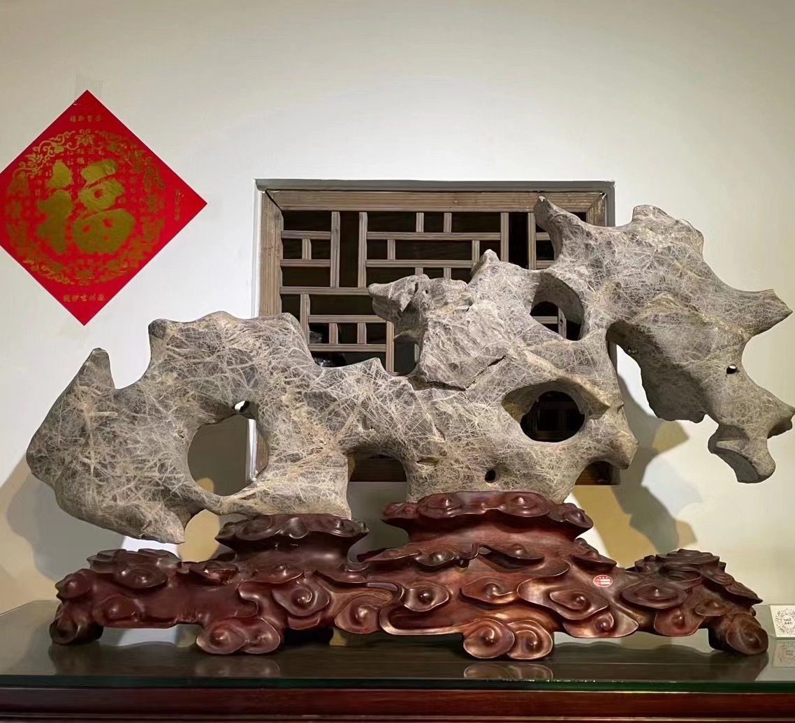 太湖石103×21×59cm