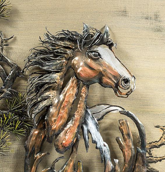 铁画•国色天香